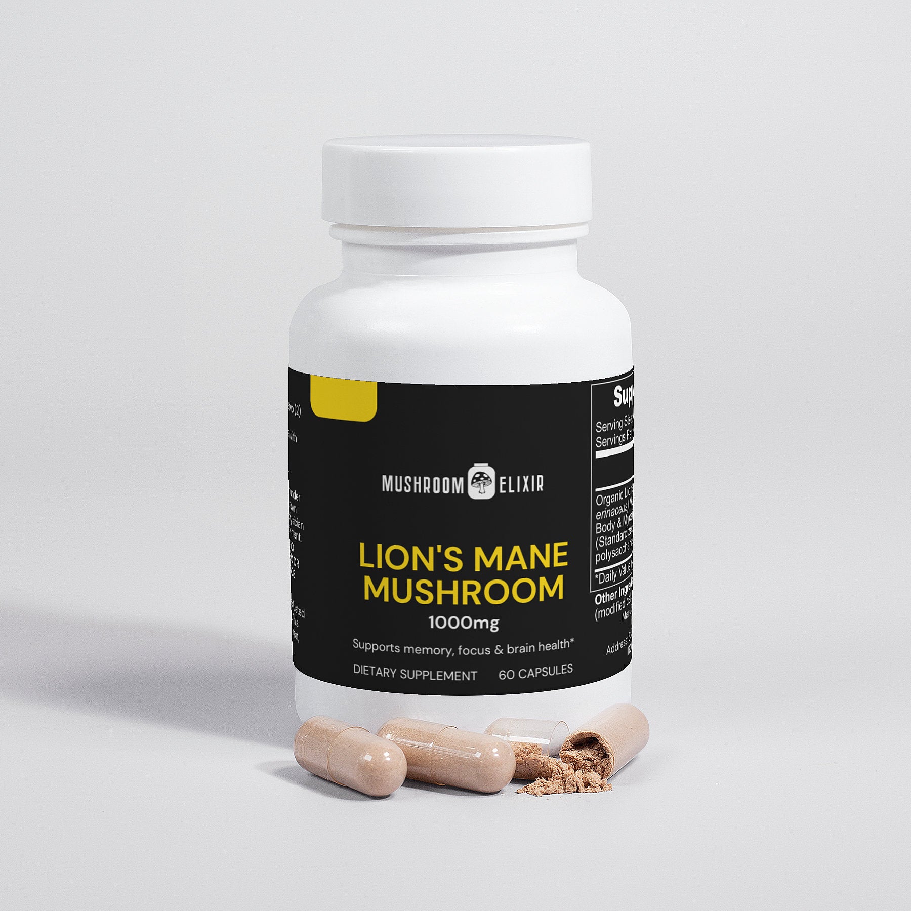 Organic Lion's Mane Mushroom Extract