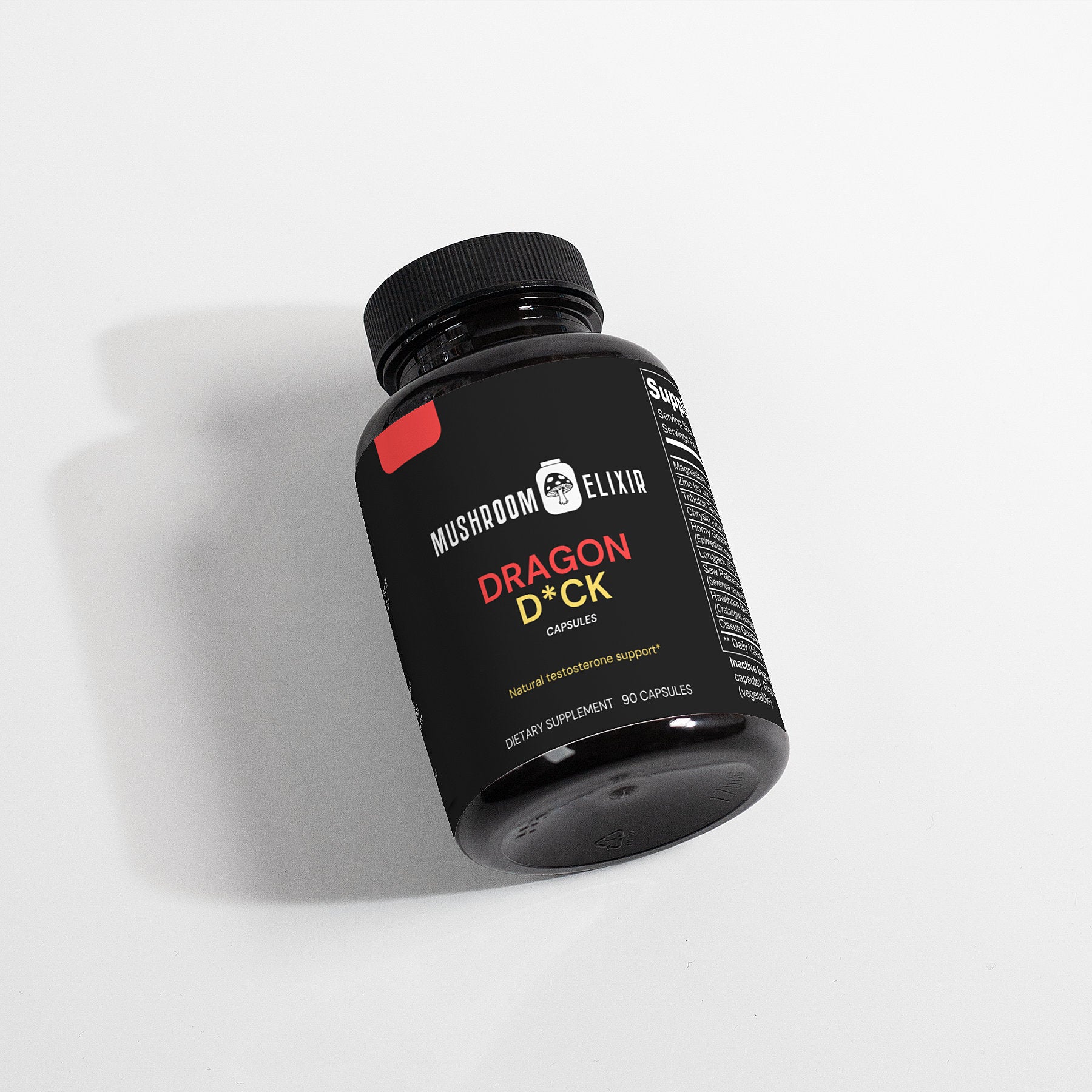 Dragon Duck herbal supplement facts and ingredients label