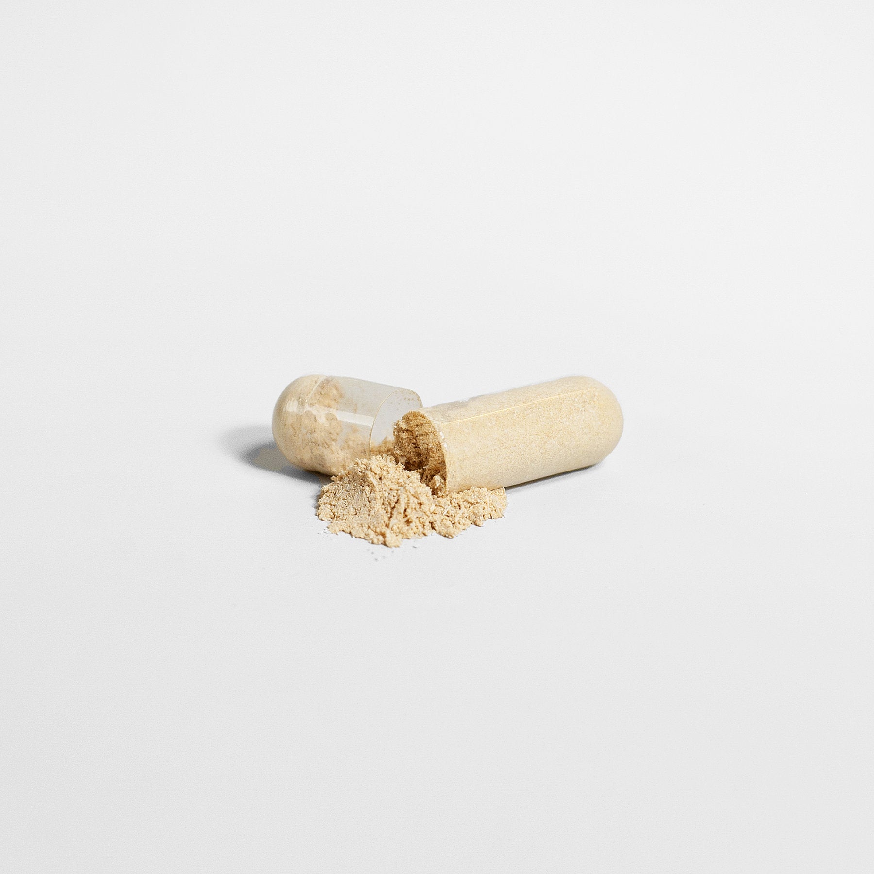 MushroomElixir Organic Ashwagandha capsules close-up product detail