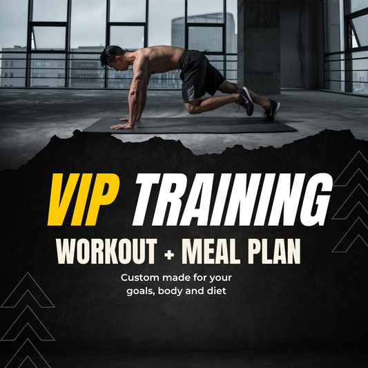 MushroomElixir VIP Custom Fitness and Meal Plan promotional graphic